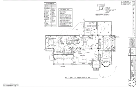 Master Set - Electrical plan example