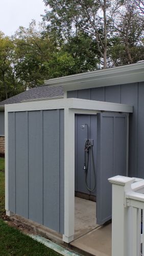 Outdoor shower