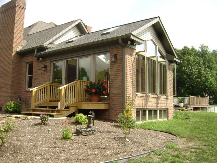 Sunroom addition